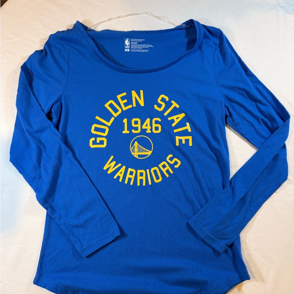 NBA Golden State Warriors Fantastic Long Sleeve Vintage Style M Long‎ Sleeve